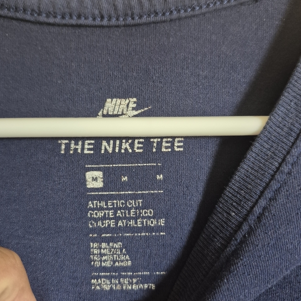 Vintage Nike Dark Blue Sneaker Graphic Tee - Picture 3 of 4